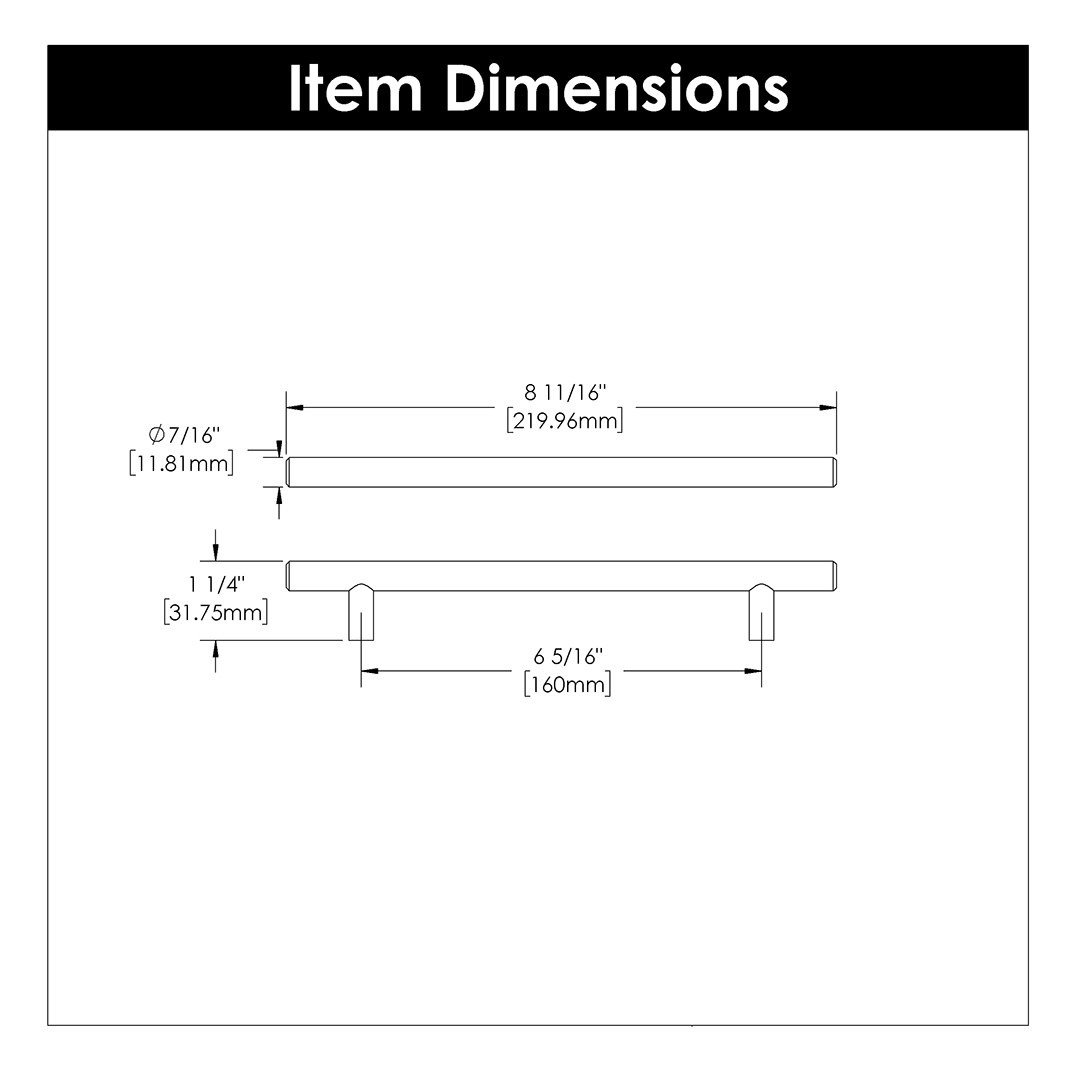 Hickory Hardware Bar Pull