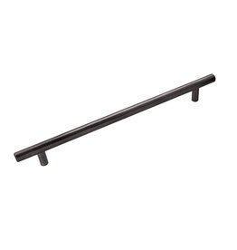 Hickory Hardware Bar Pull Brushed Black Nickel - 8 13/16 in