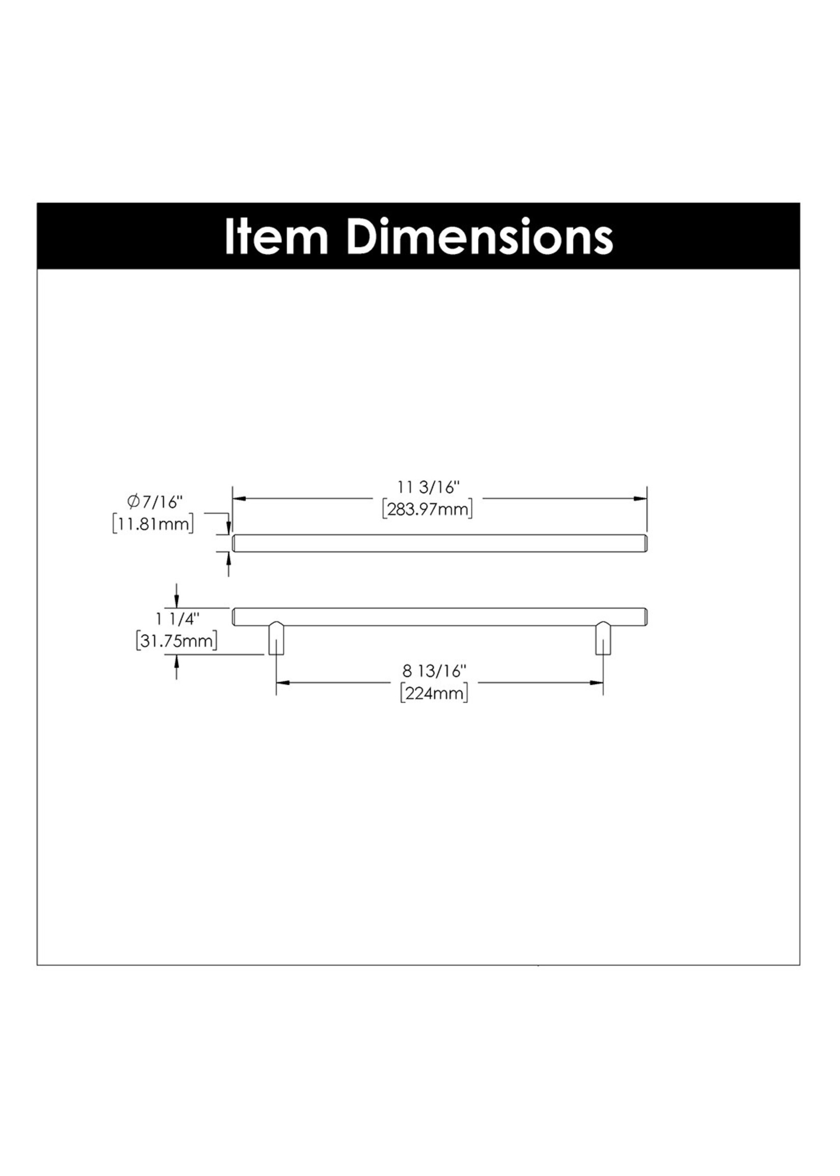 Hickory Hardware Bar Pull