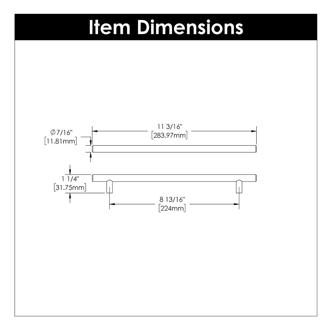 Hickory Hardware Bar Pull