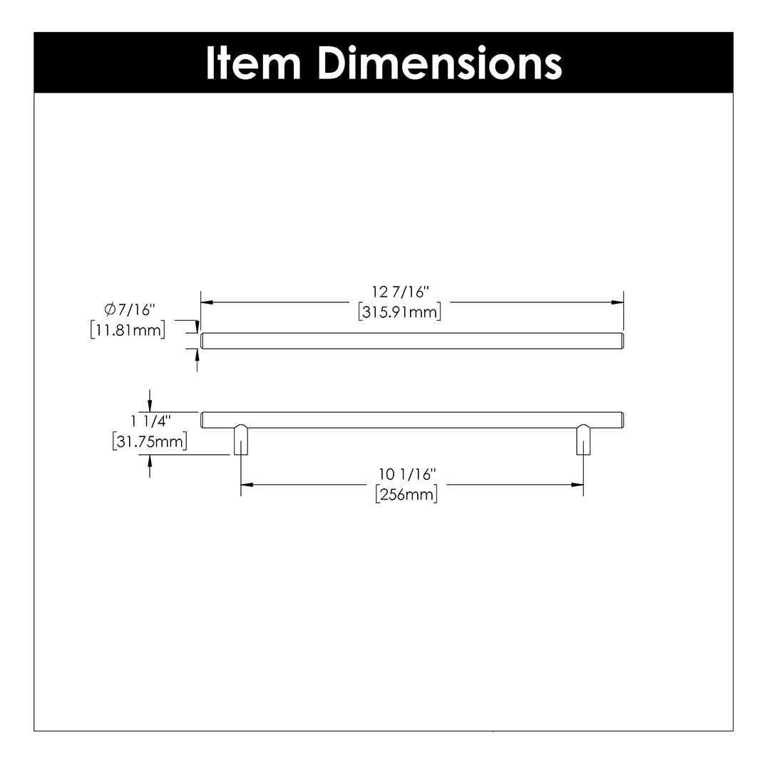 Hickory Hardware Bar Pull