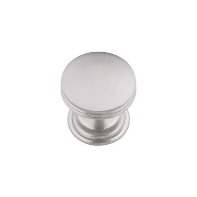 Hickory Hardware American Diner Knob Stainless Steel - 1 in