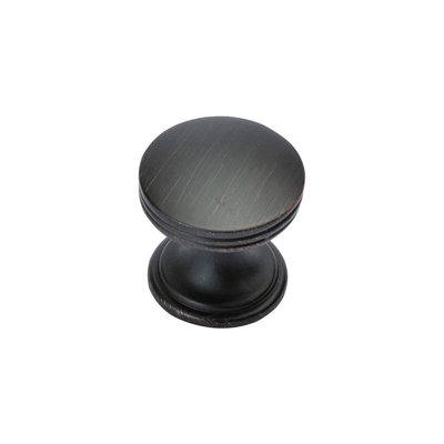 Hickory Hardware American Diner Knob Vintage Bronze - 1 in