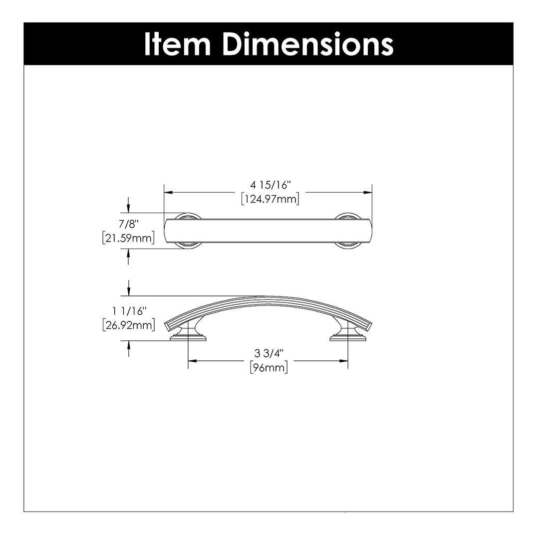 Hickory Hardware American Diner Pull