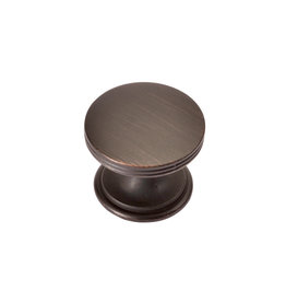 Hickory Hardware American Diner Knob Vintage Bronze - 1 3/8 in
