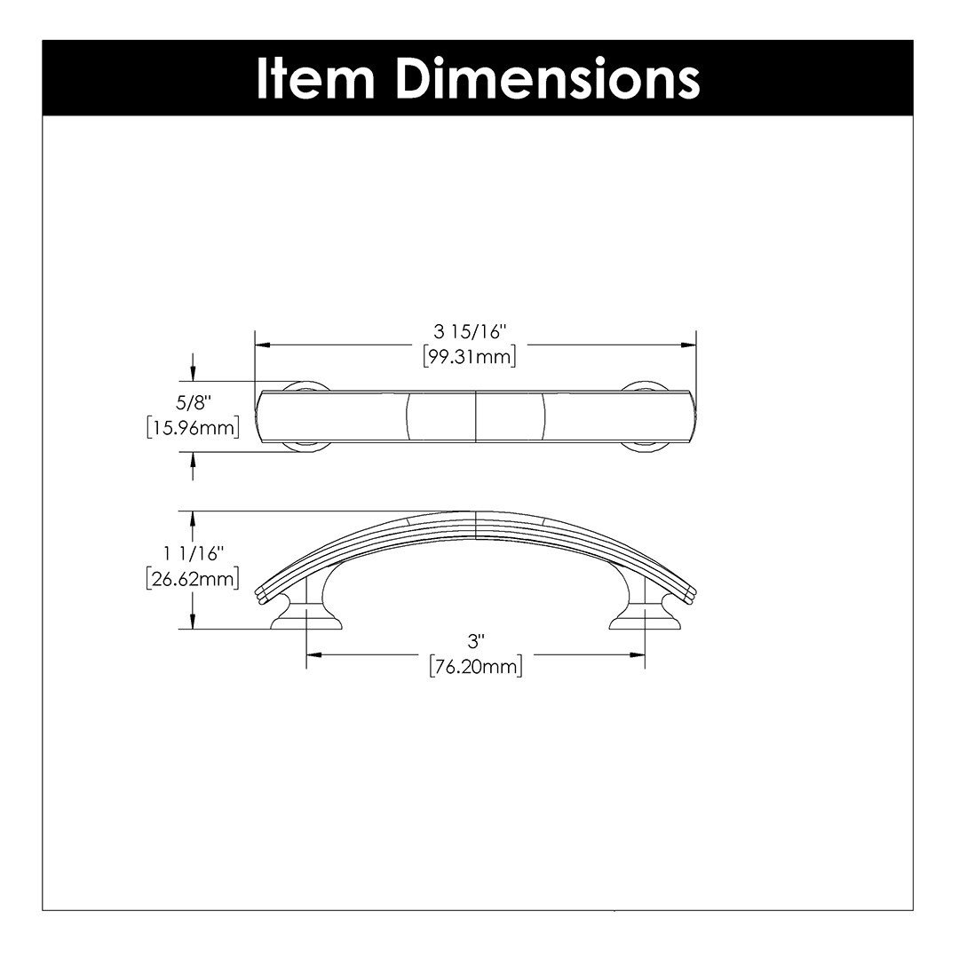 Hickory Hardware American Diner Pull