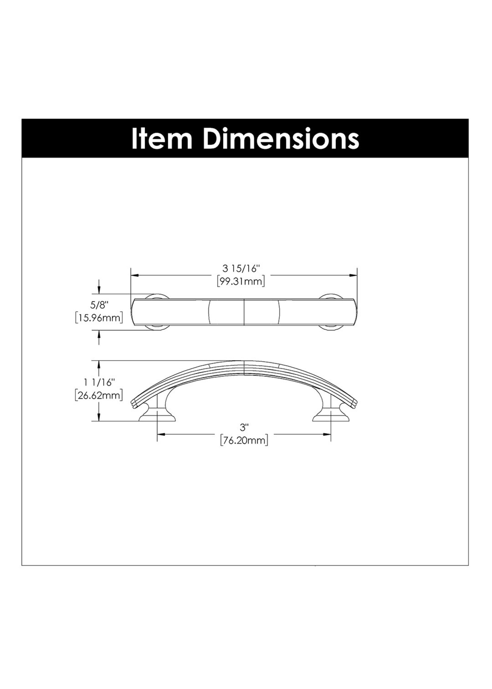 Hickory Hardware American Diner Pull