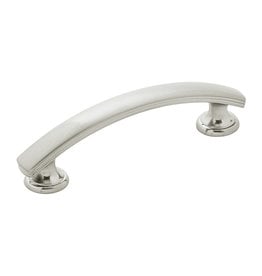 Hickory Hardware American Diner Pull Satin Nickel - 3 in