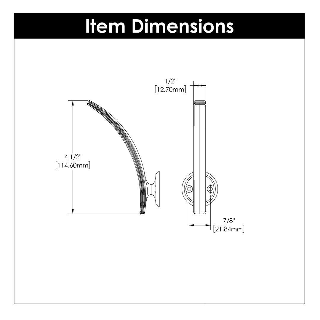 Hickory Hardware American Diner Hook