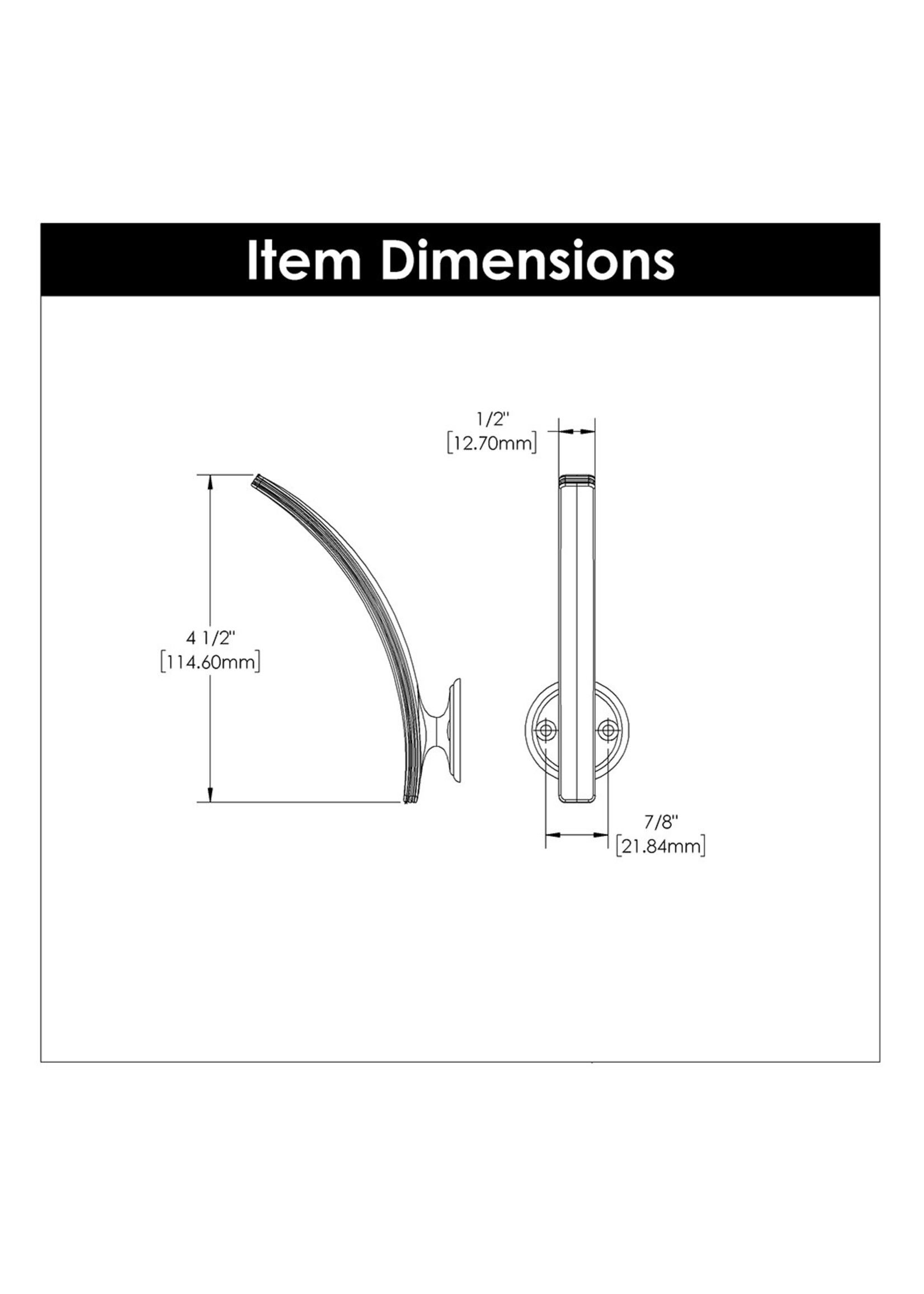 Hickory Hardware American Diner Hook