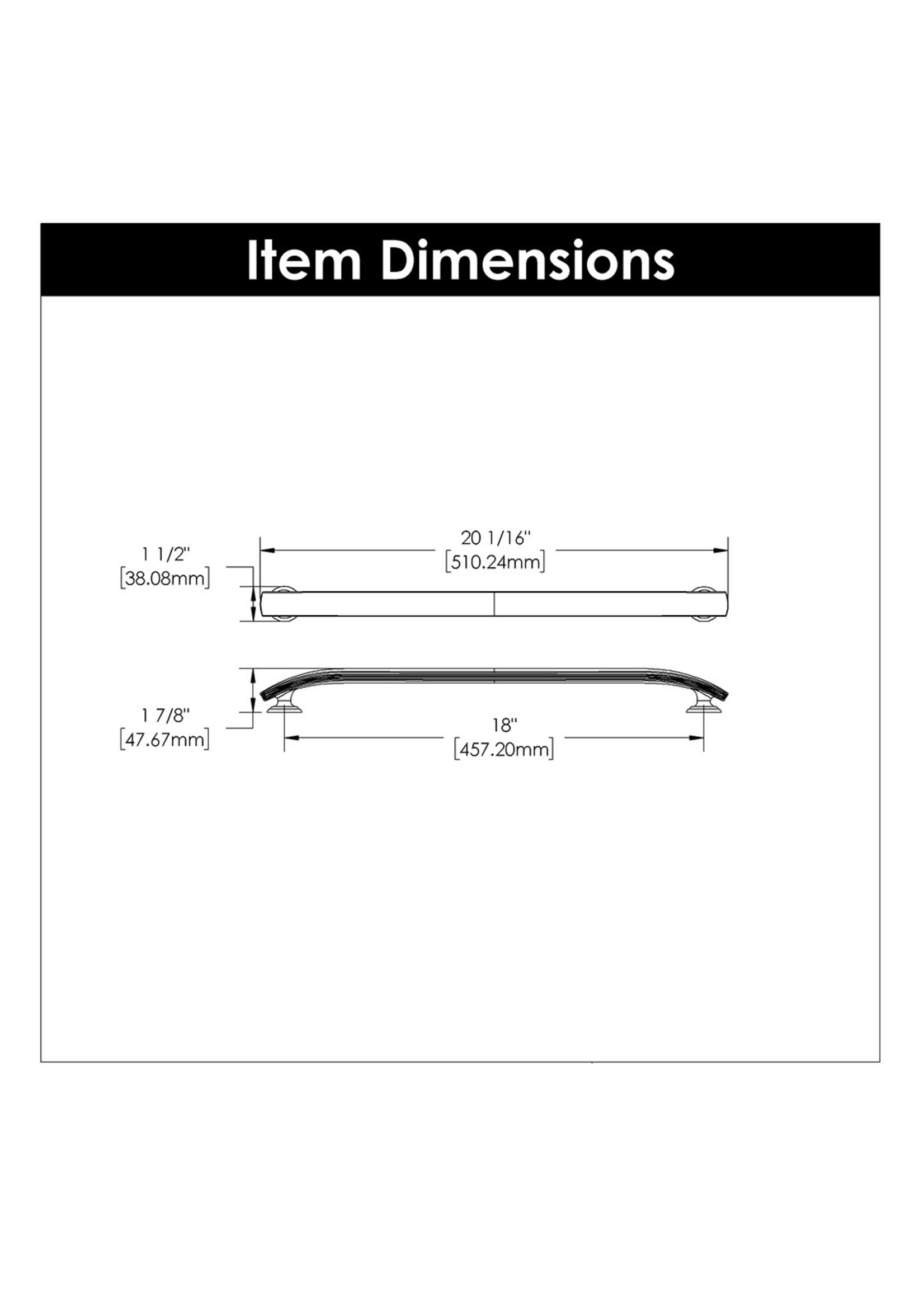 Hickory Hardware American Diner Appliance Pull