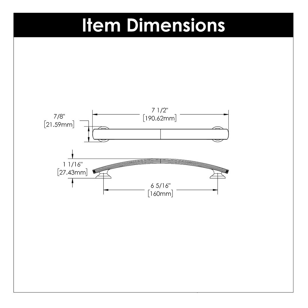 Hickory Hardware American Diner Pull