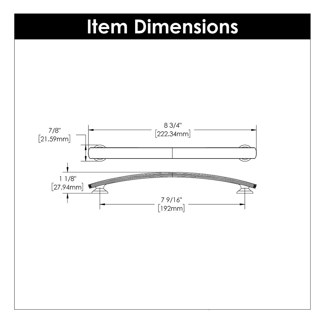 Hickory Hardware American Diner Pull