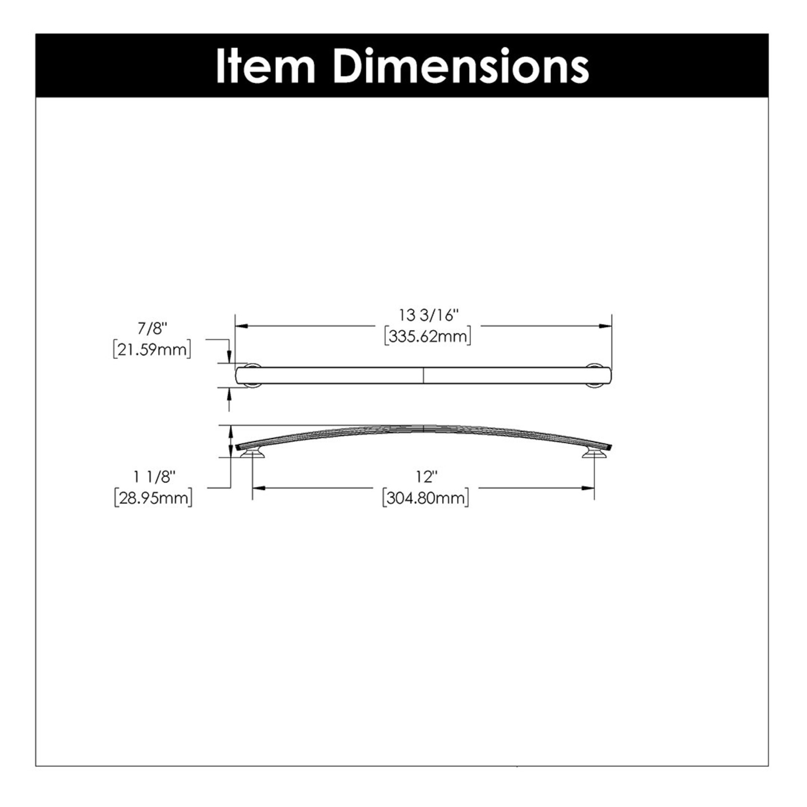 Hickory Hardware American Diner Pull