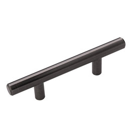 Hickory Hardware Bar Pull Brushed Black Nickel - 2 1/2 in