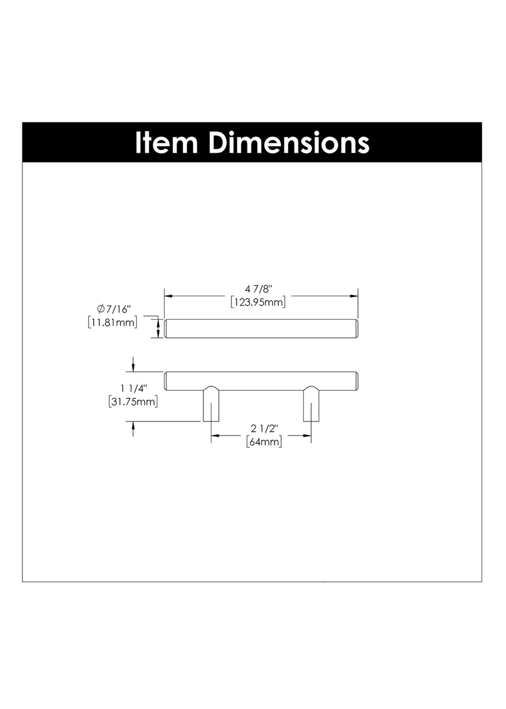Hickory Hardware Bar Pull