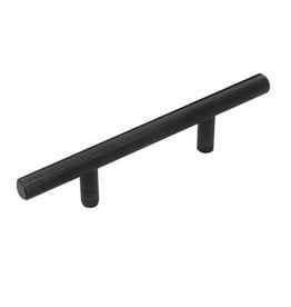 Hickory Hardware Bar Pull Brushed Black Nickel - 3 in