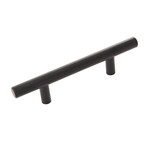Hickory Hardware Bar Pull Matte Black - 3 in