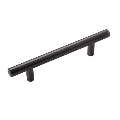 Hickory Hardware Bar Pull Brushed Black Nickel - 3 3/4 in