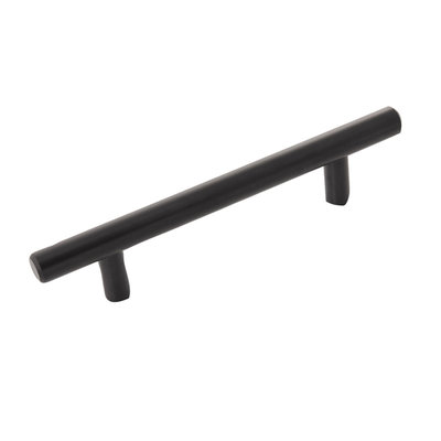 Hickory Hardware Bar Pull Matte Black - 3 3/4 in