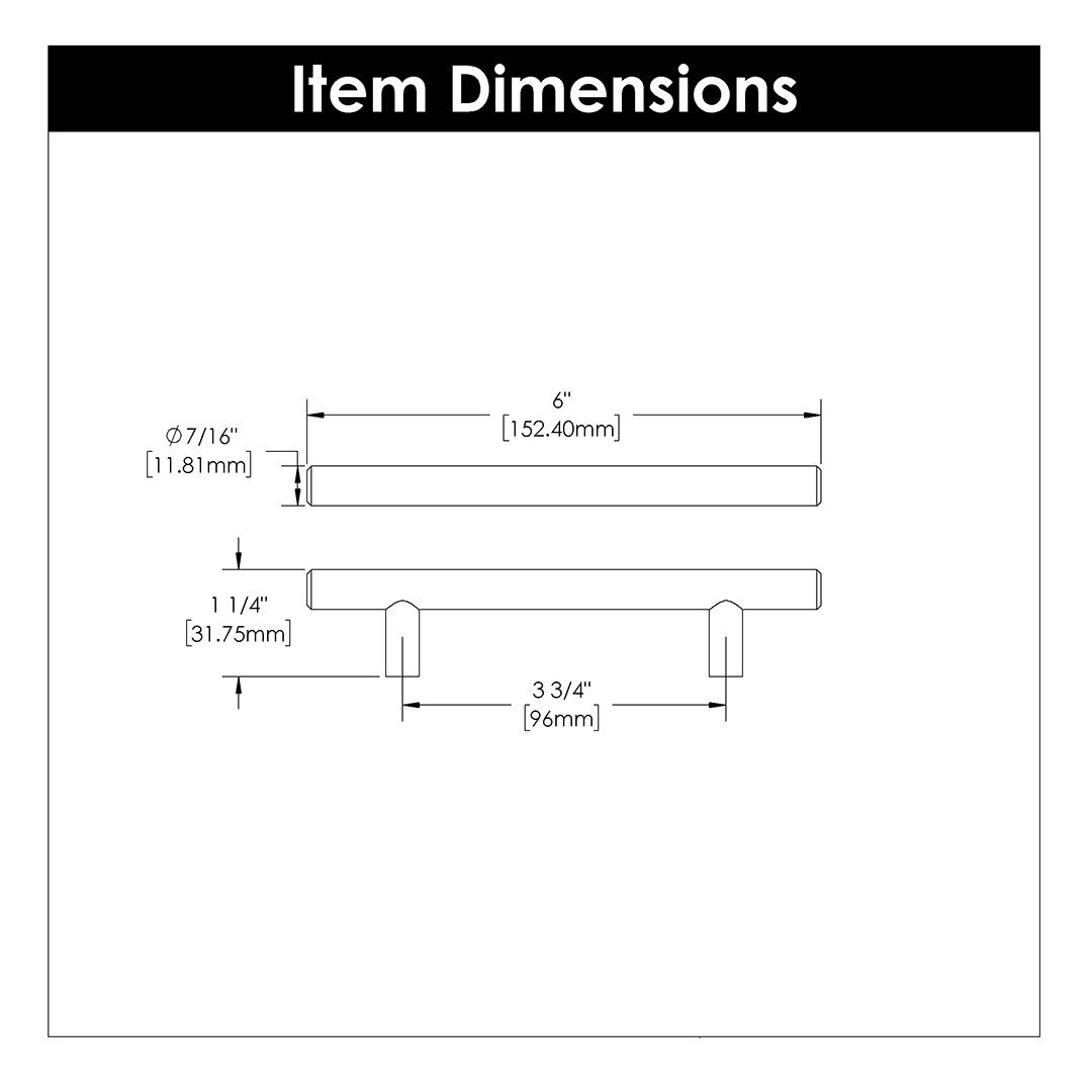 Hickory Hardware Bar Pull