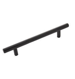 Hickory Hardware Bar Pull Matte Black - 5 1/16 in