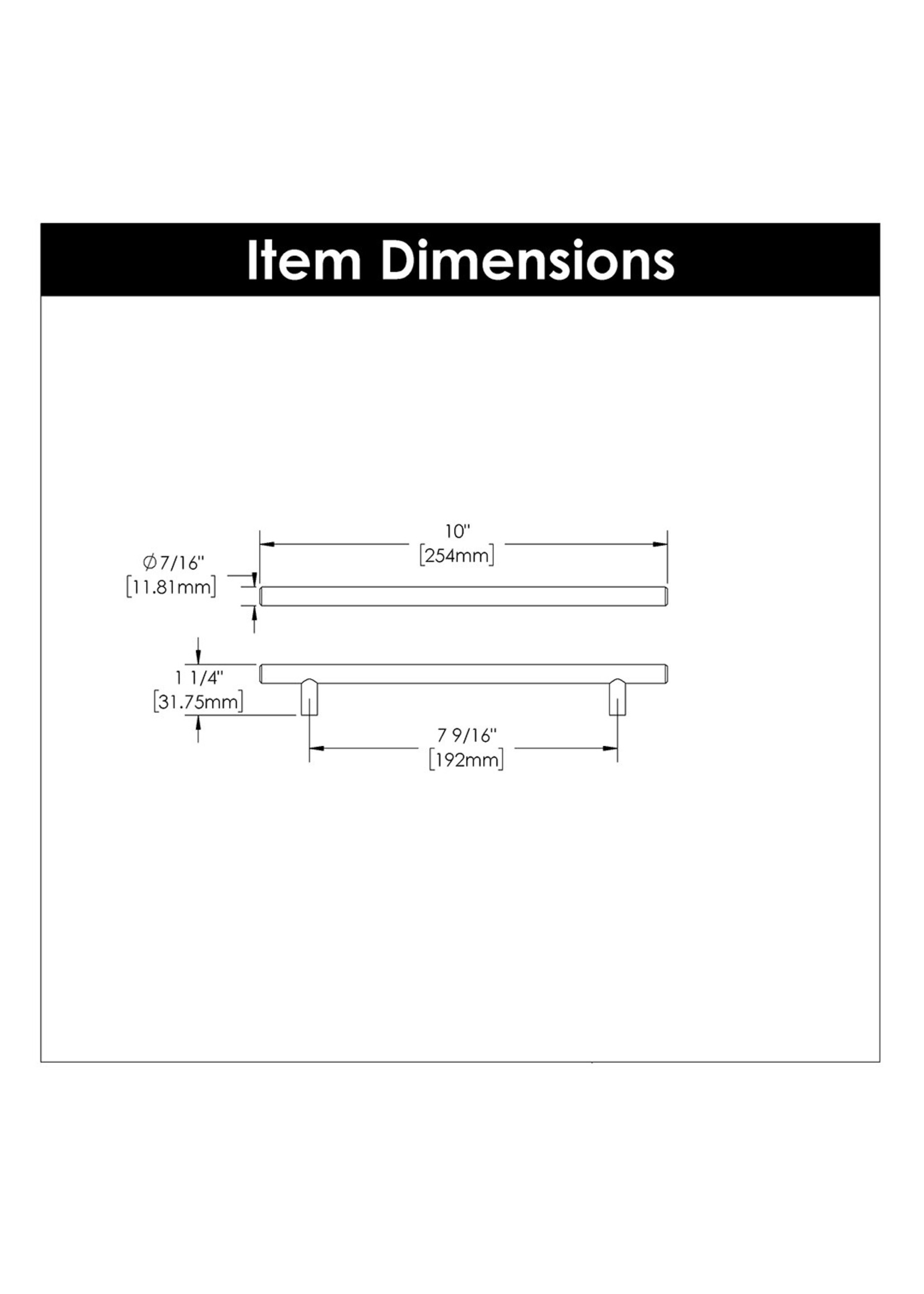 Hickory Hardware Bar Pull