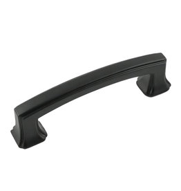 Hickory Hardware Bridges Pull Matte Black - 3 in