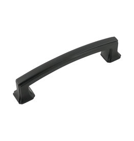 Hickory Hardware Bridges Pull Matte Black - 3 3/4 in