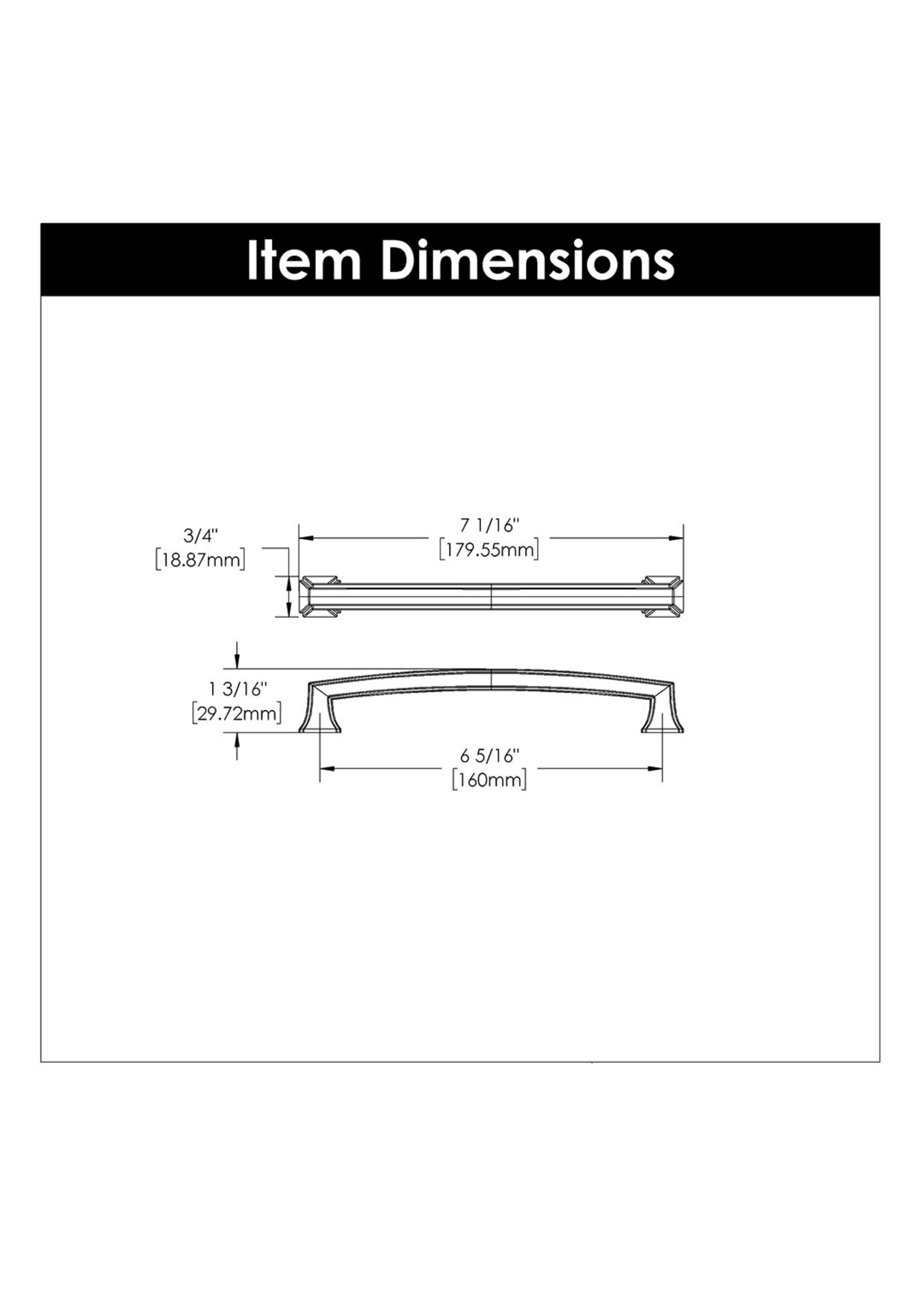 Hickory Hardware Bridges Pull