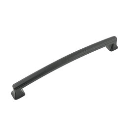 Hickory Hardware Bridges Pull Matte Black - 7 9/16 in