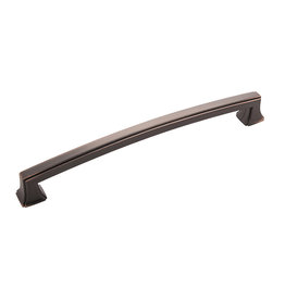 Hickory Hardware Bridges Pull Oil-Rubbed Bronze Highlighted - 7 9/16 in