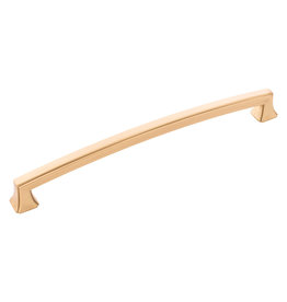 Hickory Hardware Bridges Pull Brushed Golden Brass - 8 13/16 in