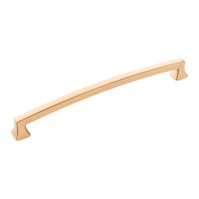 Hickory Hardware Bridges Pull Brushed Golden Brass - 8 13/16 in