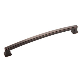 Hickory Hardware Bridges Pull Oil-Rubbed Bronze Highlighted - 8 13/16 in