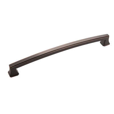 Hickory Hardware Bridges Pull Oil-Rubbed Bronze Highlighted - 8 13/16 in