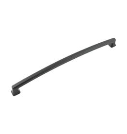 Hickory Hardware Bridges Pull Matte Black - 12 in