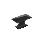 Hickory Hardware Bungalow Knob Matte Black - 1 3/4 in