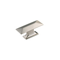 Bungalow Knob Satin Nickel - 2 5/16 in