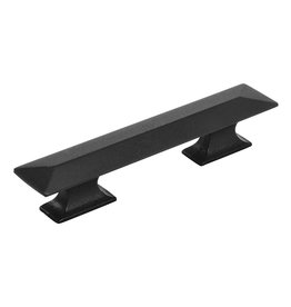 Hickory Hardware Bungalow Pull Matte Black - 3 in & 3 3/4 in