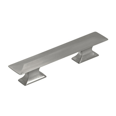 Hickory Hardware Bungalow Pull Satin Nickel - 3 in & 3 3/4 in