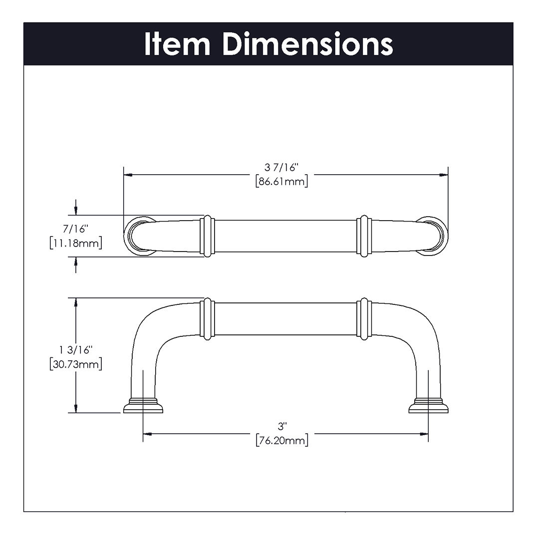 Hickory Hardware Cottage Pull