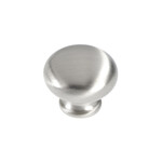 Hickory Hardware Cottage Round Knob Satin Nickel - 1 1/8 in