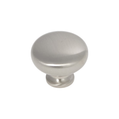 Hickory Hardware Cottage Round Knob Satin Nickel - 1 1/4 in