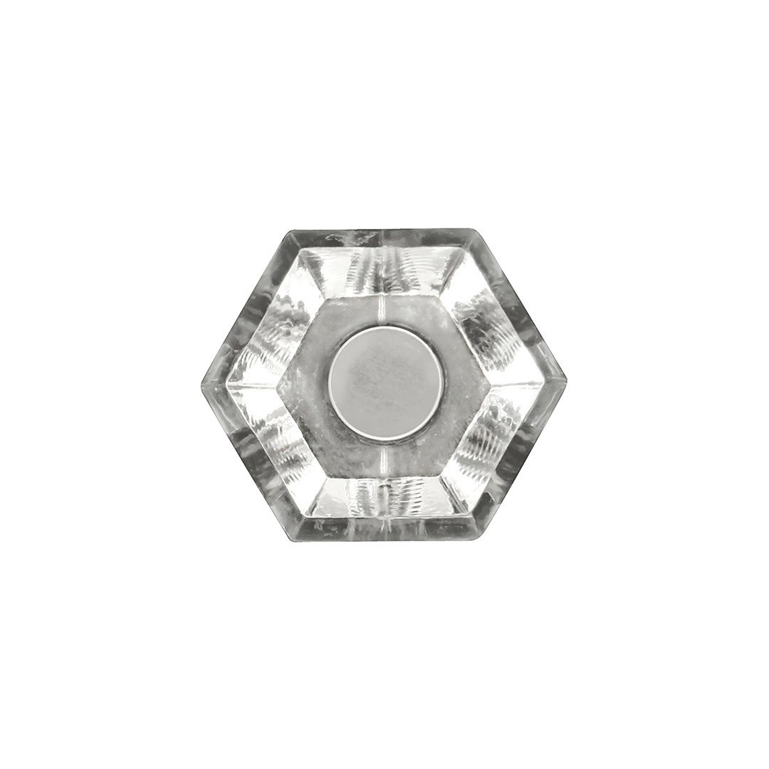 Hickory Hardware Crystal Palace Hexagonal Knob