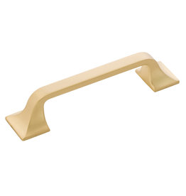 Hickory Hardware Forge Pull Brushed Golden Brass - 3 3/4 in