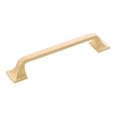 Hickory Hardware Forge Pull Brushed Golden Brass - 5 1/16 in