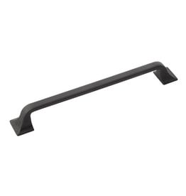 Hickory Hardware Forge Pull Black Iron - 7 9/16 in