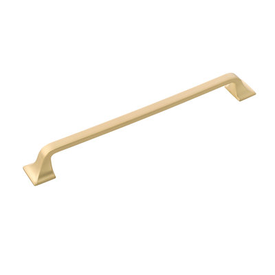 Hickory Hardware Forge Pull Brushed Golden Brass - 8 13/16 in