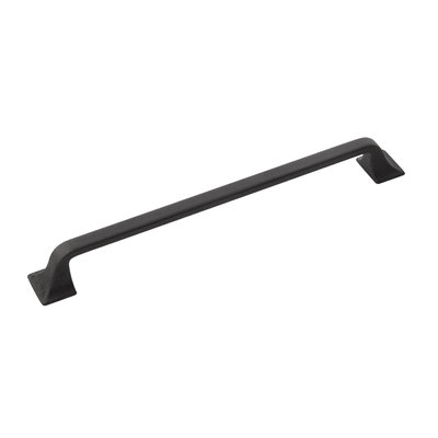 Hickory Hardware Forge Pull Black Iron - 8 13/16 in